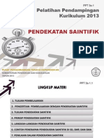 H. Pendekatan Scientifik