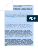 Dizolvarea Unei Societăţi Cu Răspundere Limitată Cu Asociat Unic