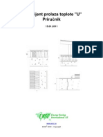 Koeficijent Prolaza Toplote (U-Value) Prirucnik