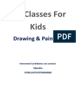 Art Classes For Kids: Drawing & Painting