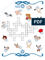 (2) Body Parts Crosswords