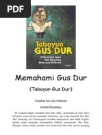 Download Memahami Gus Dur Tabayun Gus Dur by lezanofan SN225918615 doc pdf