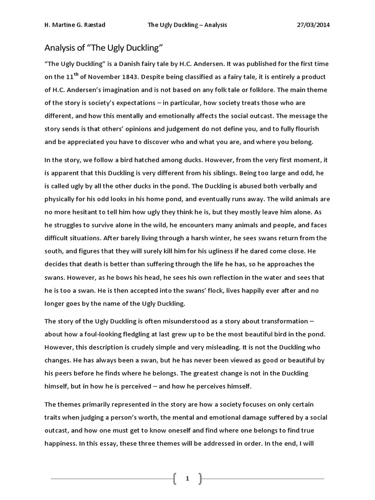 Few lines on duck for nursery image