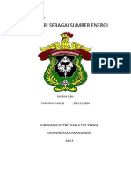 Matahari Sebagai Sumber Energi