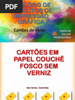 Catálogo Cartoes de Visita