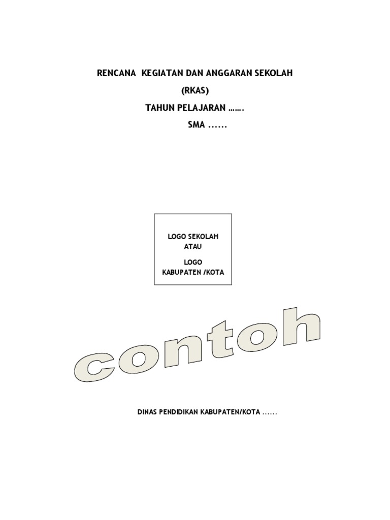 Contoh Rkas | PDF