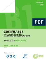 Zertifikat B1 Deutsch 