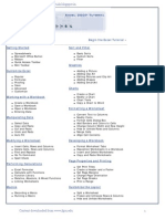 Excel 2007 Tutorial