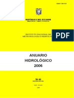 anuario hidrologico 2006