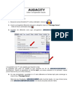Tutorial AUDACITY (2 Part)
