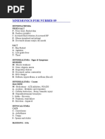 Download Nursing Mnemonics 09 by bryanjd91767 SN22593365 doc pdf