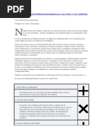 Cruzes e Seus Significados