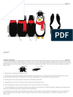 Penguin Ornament Printable 1109