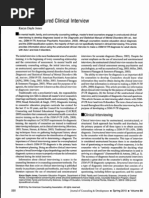 Diagnostic IntervDiagnostic Interviewing