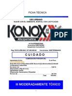 Ficha Técnica Konox