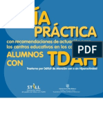 Guía Práctica Con Recomendaciones Para Los Centros Educativos en Los Casos de Alumnos Con TDAH