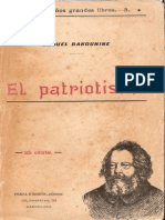 Bakunin El Patriotismo
