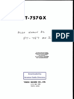 Emisora FT757GX Service Manual 72 Paginas