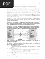 KVB Intro To MGT and Org