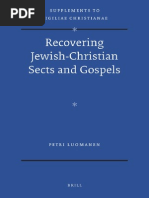 Petri Luomanen - Recovering Jewish-Christian Sects and Gospels - 2012