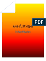 Area of 2-d Shapes - Kate MC