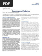 Environmental Radiation Fact Sheet-1