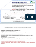 CERTIFICADO- SUPERVISAO DE TRABALHO EM ALTURA-certificado com n°de registro