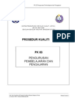 PK 03 Pengurusan Pembelajaran & Pengajaran (PDP)