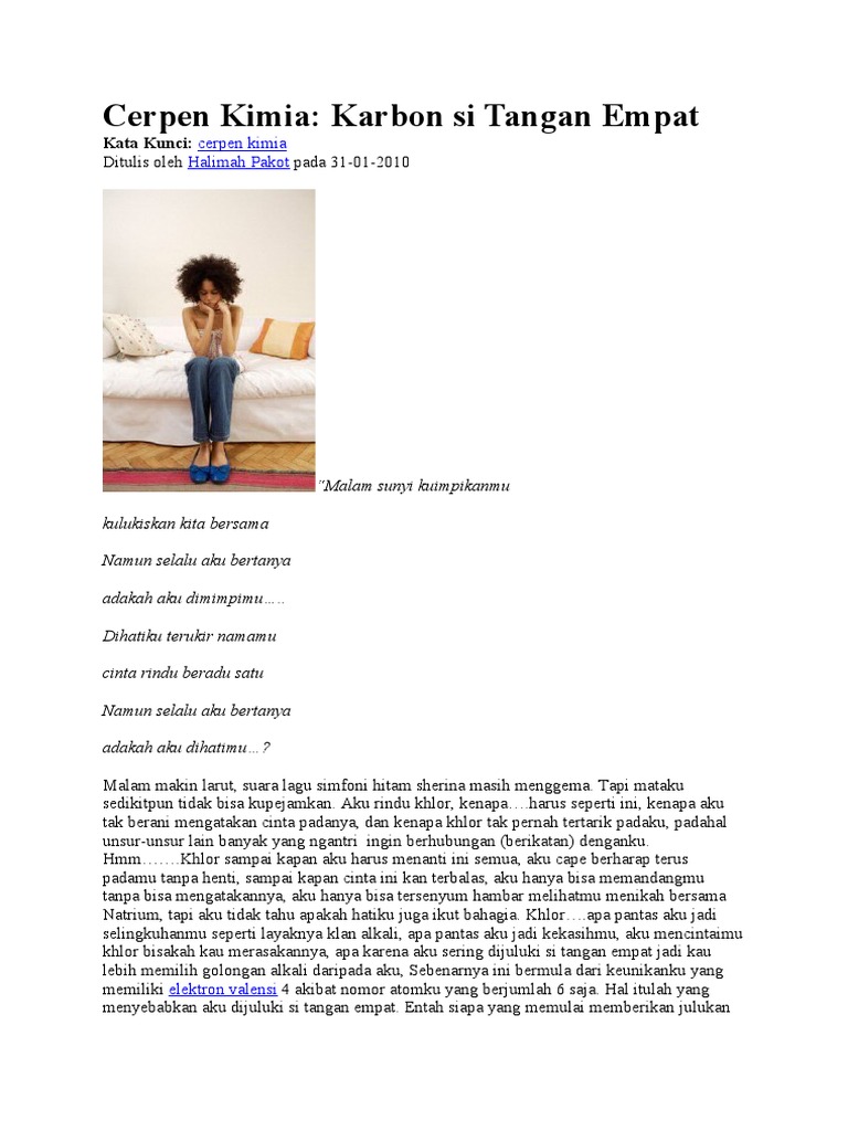 Cerpen Kimia Pdf