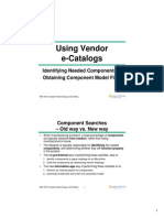 Using Vendor E-Catalogs: Identifying Needed Components & Obtaining Component Model Files