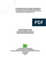 Universidad de Manizales Facultad de Ciencias E Ingenierias Especializacion en Sistemas de Informacion Geografica Viii Cohorte Manizales 2014