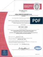 Certificados Integrado Vigentes Hasta 2015