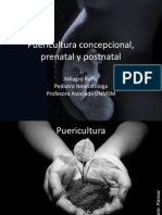 2014 Puericultura Concepcional, Prenatal y Postnatal