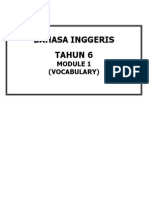 T6 English Module 1 Vocabulary