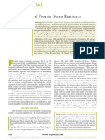 Management of Frontal Sinus Fractures: Summary