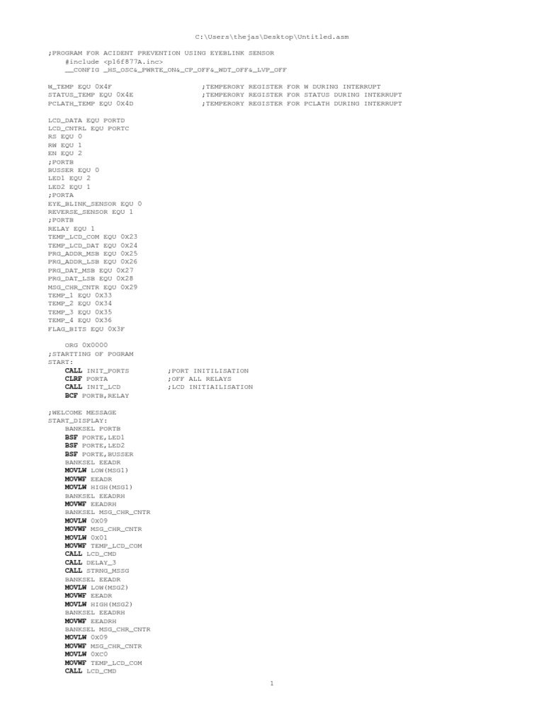 CLRF Call BCF | PDF | Computer Architecture | Computer Data
