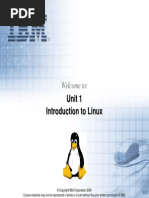 Unit 1 Introduction To Linux