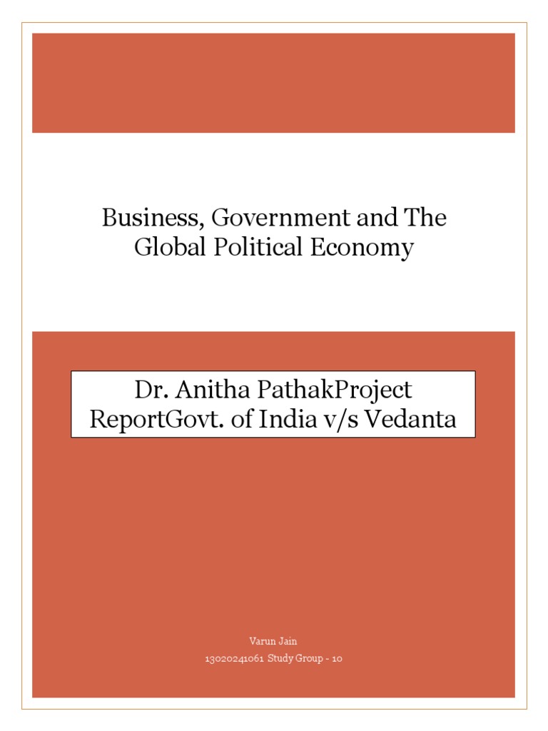 The Impact of the Supreme Court's Vedanta Verdict on Industrial ...