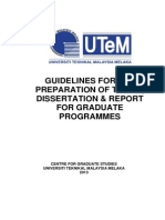 Thesis Guidelines For Utem