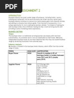 Infosys Assignment 2: Business Section Vision