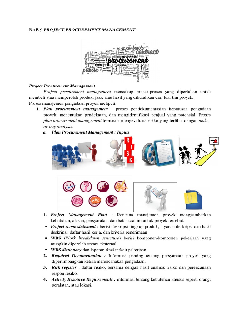 Chapter 9: Project Procurement Management | PDF