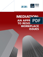 Mediation - Workplace Issues