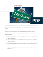 Kumpulan Kata Kata Motivasi 2012