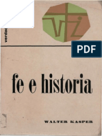 KASPER, W. - Fe e Historia - Sigueme, 1974