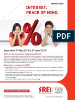 Upto 12% Interest. Complete Peace of Mind.: With Srei Ncds