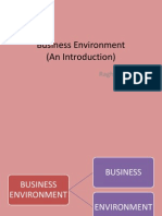 BUSINESS ENVIRONMENT INTRODUCTION