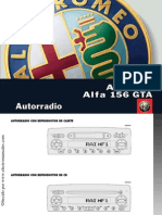 Radio Alfa 156 SW
