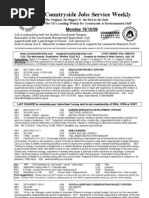 Download CJS Weekly 19 October 2009 edition by CountrysideJobs SN22599954 doc pdf