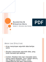 Kuliah AlgoStrukDat Structure