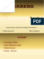 Ferrero Studija Slučaja - Prezentacija